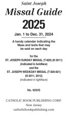 St. Joseph Missal Guide for 2025